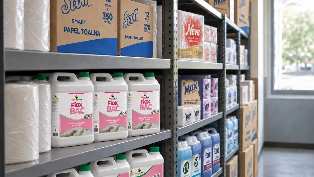 Como calcular o consumo de papel toalha, sabonete e álcool da sua empresa